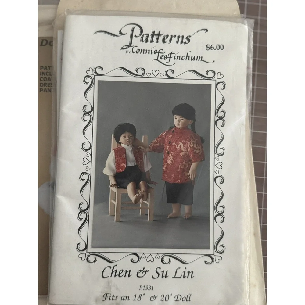 Connie Finchum Doll Clothes Pattern 18 & 20